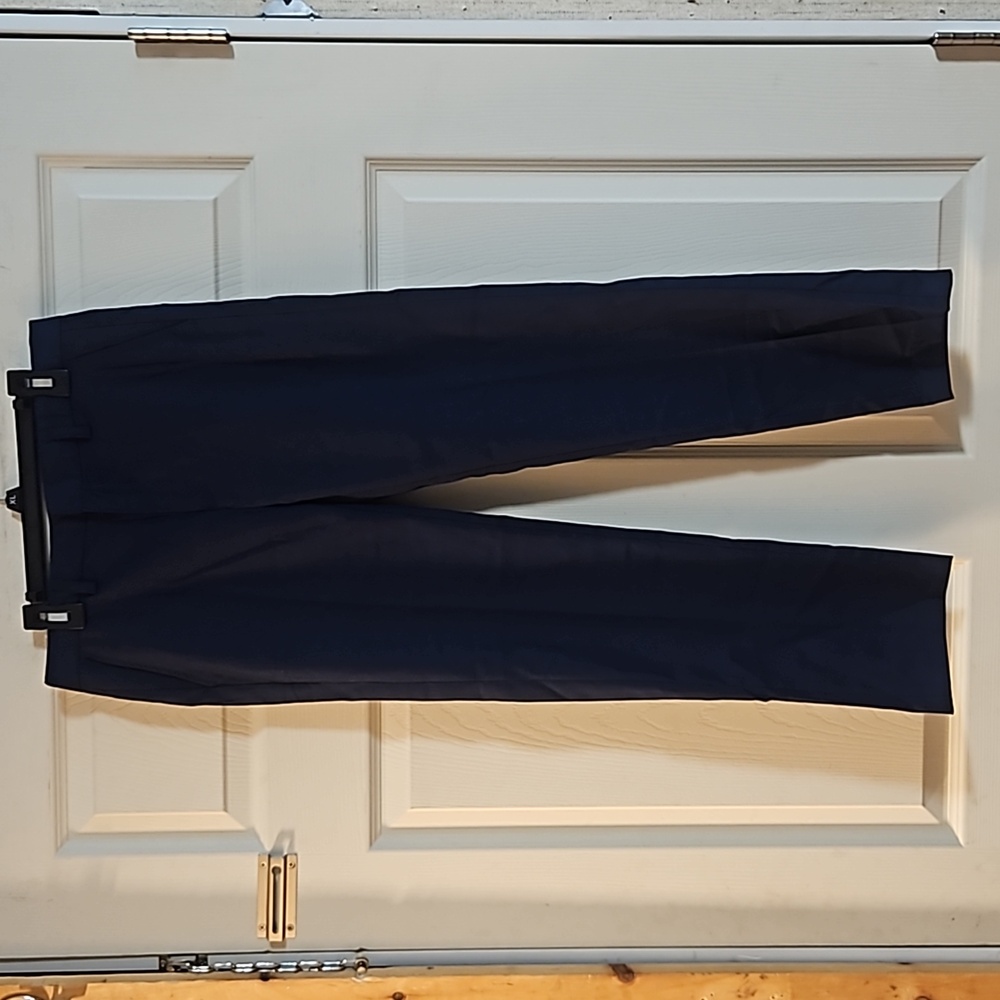 Elie Balleh Slim Fit Dress Pants Slacks: NAVY: NEW WITH TAGS: SIZE 16
